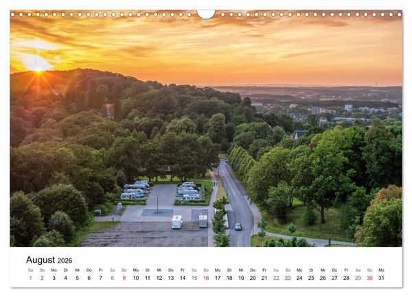 Produktbild: BIELEFELD aus der Vogelperspektive (Wandkalender 2026 DIN A3 quer), CALVENDO Monatskalender