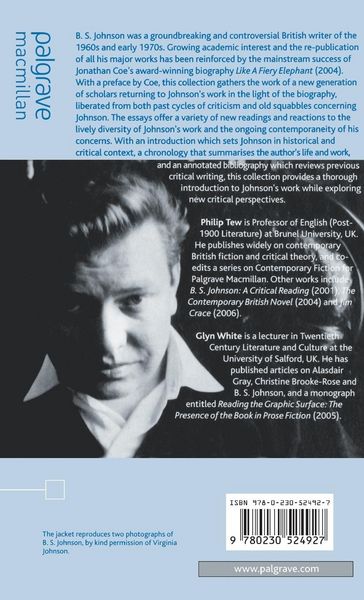 Produktbild: Re-reading B. S. Johnson
