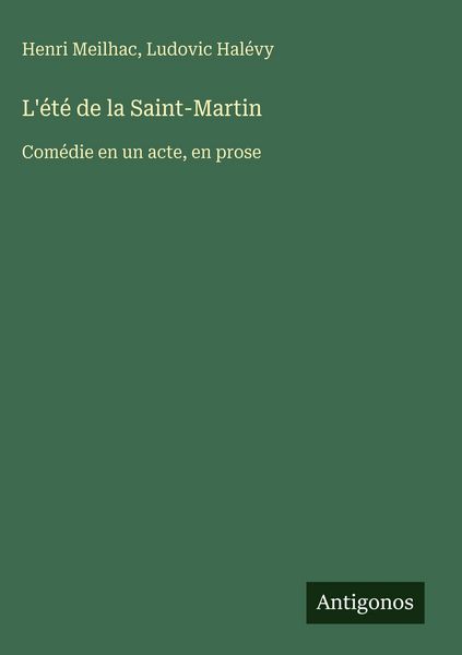 Produktbild: L'&eacute;t&eacute; de la Saint-Martin