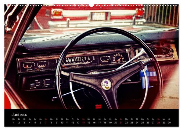 Produktbild: US-Muscle-Cars - Plymouth (Wandkalender 2026 DIN A2 quer), CALVENDO Monatskalender
