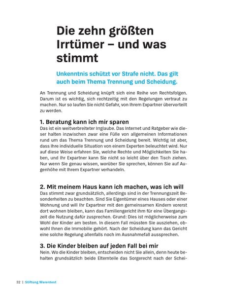 Produktbild: Hilfe bei Scheidung und Trennung