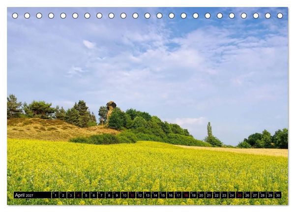 Produktbild: Die Teufelsmauer - Bizarre Felsformationen im Harz (Tischkalender 2027 DIN A5 quer), CALVENDO Monatskalender