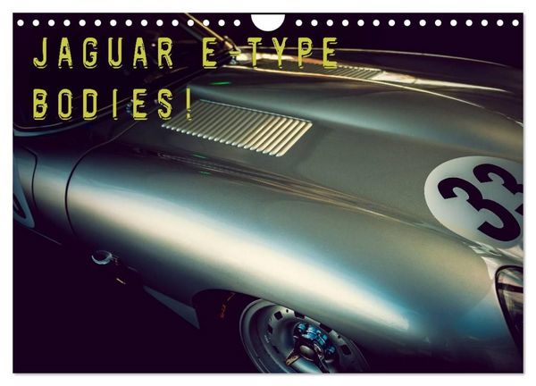 Produktbild: Jaguar E-Type - Bodies (Wandkalender 2027 DIN A4 quer), CALVENDO Monatskalender