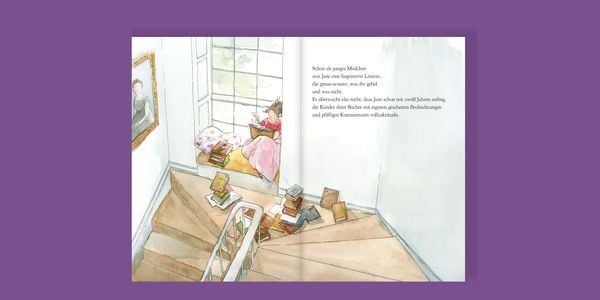 Produktbild: Von einem M&auml;dchen, das das Schreiben liebte. Jane Austen
