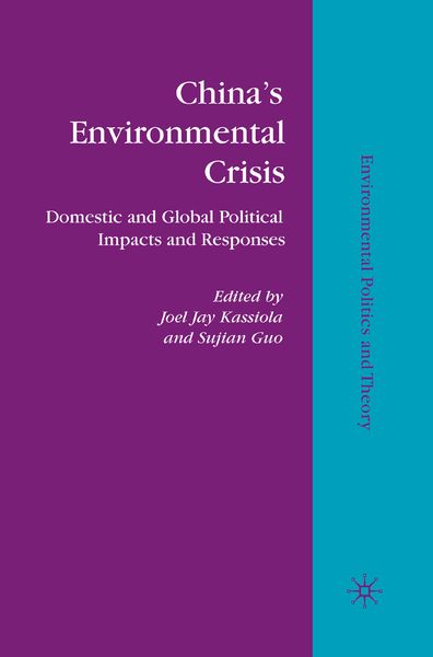 Produktbild: China&rsquo;s Environmental Crisis