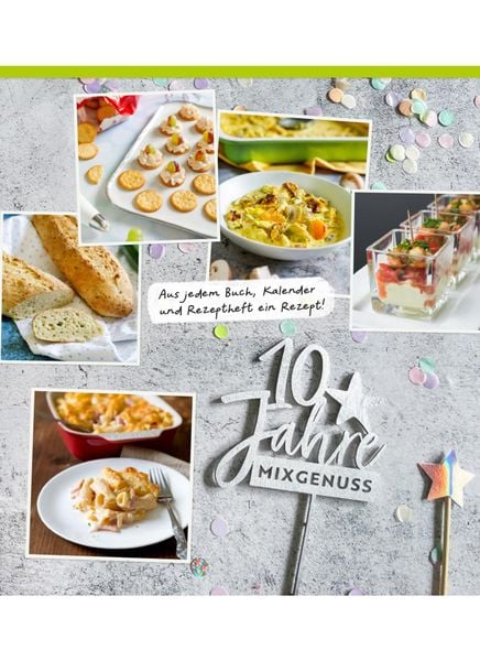 Produktbild: 10 JAHRE MIXGENUSS - Das große Jubiläumsbuch
