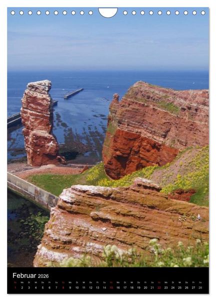 Produktbild: Helgoland in der Nordsee (Wandkalender 2026 DIN A4 hoch), CALVENDO Monatskalender