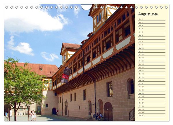 Produktbild: T&uuml;bingen erleben (Wandkalender 2026 DIN A4 quer), CALVENDO Monatskalender