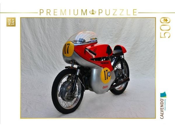 CALVENDO Puzzle Ein Motiv aus dem Kalender Honda CB 72 | 500 Teile Lege-Größe 48 × 36 cm Foto-Puzzle für Erwachsene