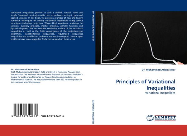 Produktbild: Principles of Variational Inequalities