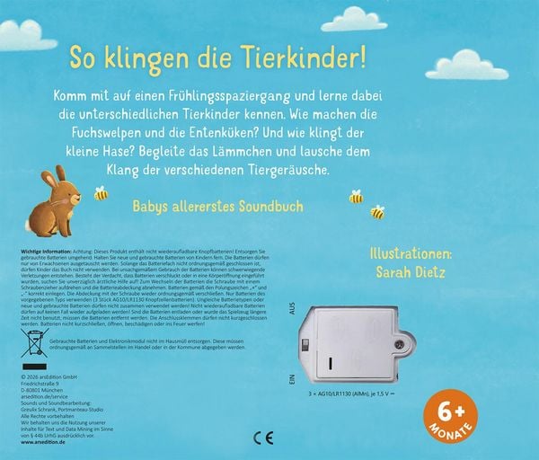 Produktbild: H&ouml;r mal, so klingen die Tierkinder!