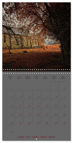 Produktbild: Gothic - Awaiting Darkness (Wall Calendar 2026 12 &times; 12 Inch) CALVENDO 12 Month Wall Calendar