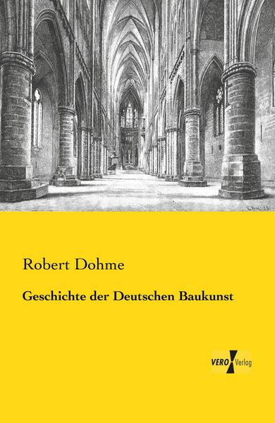 Produktbild: Geschichte der Deutschen Baukunst