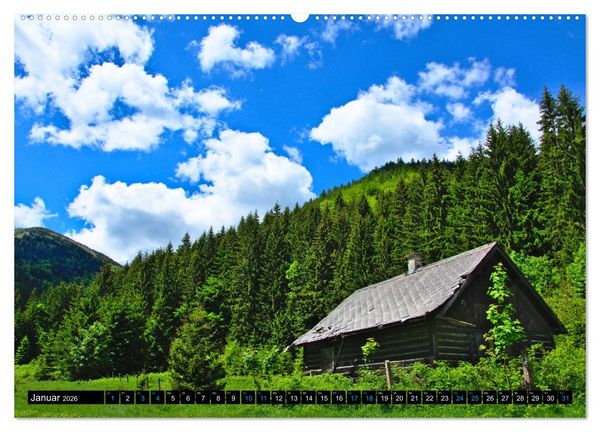 Produktbild: Slowakei - Abseits der Hohen Tatra (Wandkalender 2026 DIN A2 quer), CALVENDO Monatskalender