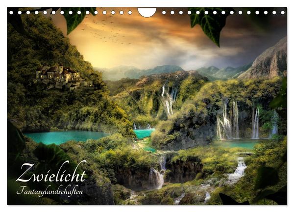 Produktbild: Zwielicht - Fantasylandschaften (Wandkalender 2026 DIN A4 quer), CALVENDO Monatskalender