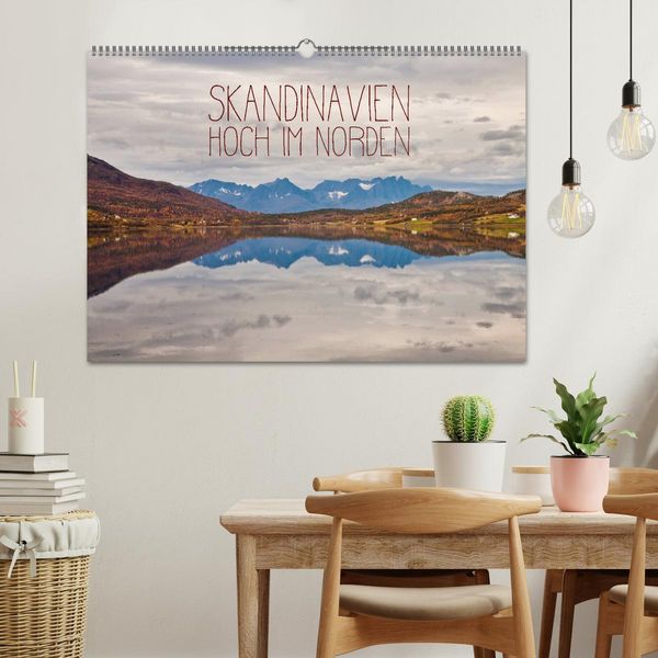 Produktbild: Skandinavien - Hoch im Norden (Wandkalender 2026 DIN A2 quer), CALVENDO Monatskalender