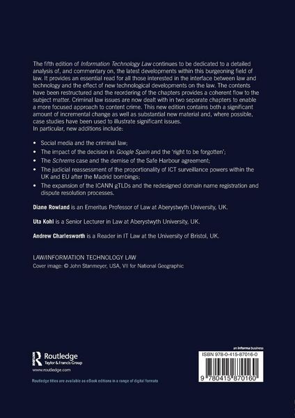 Produktbild: Information Technology Law