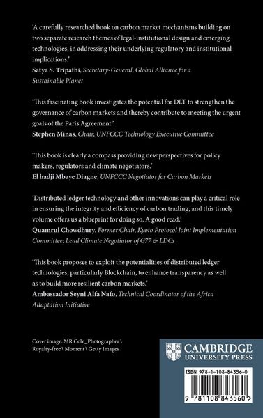 Produktbild: Governing Carbon Markets with Distributed Ledger Technology