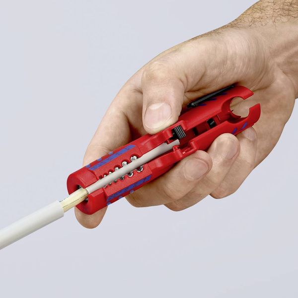 Knipex 16 85 125 SB Kabelentmanteler Geeignet für Rundkabel, Feuchtraumkabel 8 bis 13 mm 0.2 bis 4.0 mm²