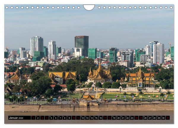 Produktbild: Asiens Hauptst&auml;dte (Wandkalender 2026 DIN A4 quer), CALVENDO Monatskalender