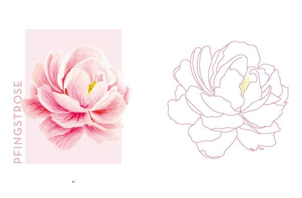 Produktbild: Flowers mit Lana: Ausmalen und entspannen mit Lanaarts23