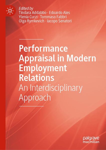 Produktbild: Performance Appraisal in Modern Employment Relations