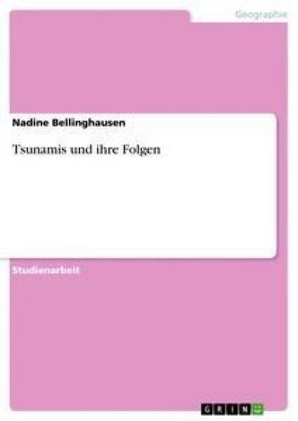 Produktbild: Tsunamis und ihre Folgen