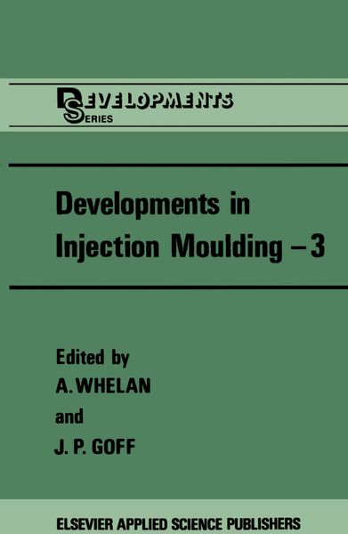 Produktbild: Developments in Injection Moulding&mdash;3