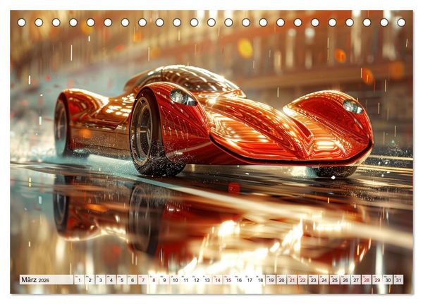 Produktbild: Future Rides (Tischkalender 2026 DIN A5 quer), CALVENDO Monatskalender