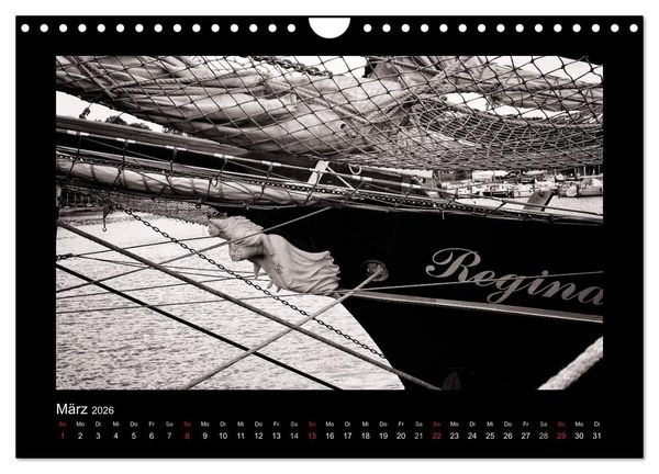 Produktbild: Segelschiffe auf der Ostsee (Wandkalender 2026 DIN A4 quer), CALVENDO Monatskalender