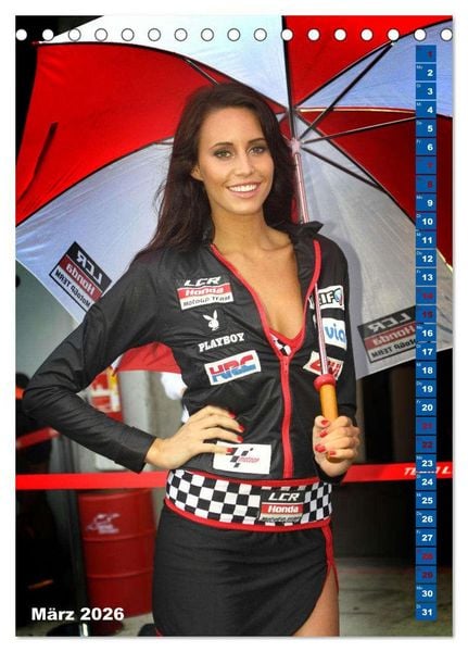 Produktbild: Beauty Grid Girls 2026 (Tischkalender 2026 DIN A5 hoch), CALVENDO Monatskalender