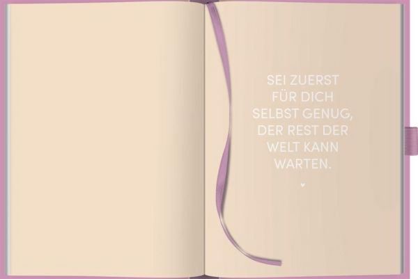 Produktbild: Self-care-Tagebuch Flieder