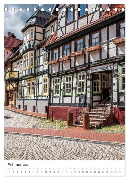 Produktbild: Stolberg im S&uuml;dharz (Tischkalender 2026 DIN A5 hoch), CALVENDO Monatskalender