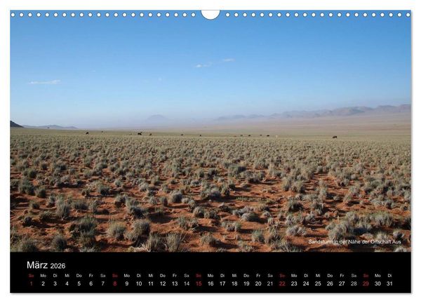 Produktbild: Namibia (Wandkalender 2026 DIN A3 quer), CALVENDO Monatskalender