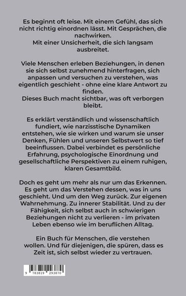 Produktbild: Narzissmus verstehen
