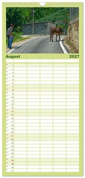 Produktbild: Familienplaner 2027 - Albanien. Eine Entdeckungsreise. mit 5 Spalten (Wandkalender, 21 x 45 cm) CALVENDO