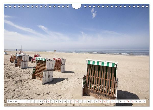 Produktbild: Baltrum - Momente einer Reise (Wandkalender 2027 DIN A4 quer), CALVENDO Monatskalender