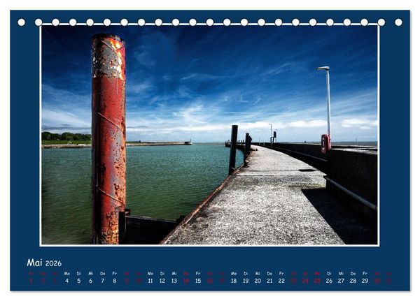 Produktbild: Maritime Momente (Tischkalender 2026 DIN A5 quer), CALVENDO Monatskalender
