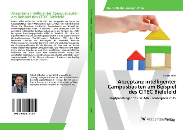 Produktbild: Akzeptanz intelligenter Campusbauten am Beispiel des CITEC Bielefeld