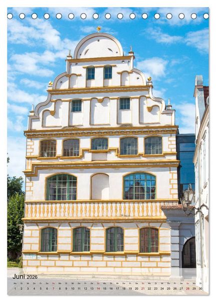 Produktbild: Historisches G&uuml;strow (Tischkalender 2026 DIN A5 hoch), CALVENDO Monatskalender