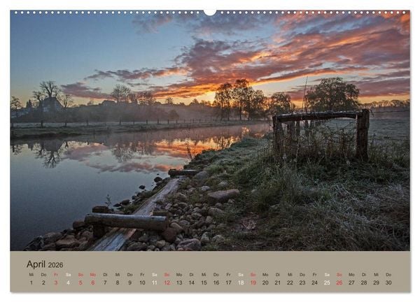 Produktbild: Lichtstimmungen im sch&ouml;nen Schleswig Holstein (Wandkalender 2026 DIN A2 quer), CALVENDO Monatskalender