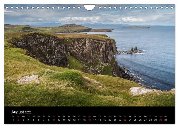 Produktbild: Die Highlands - Schottlands rauher Nordwesten (Wandkalender 2026 DIN A4 quer), CALVENDO Monatskalender