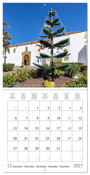 Produktbild: Canary Islands - Volcanic Beauties (Wall Calendar 2027 12 &times; 12 Inch) CALVENDO 12 Month Wall Calendar