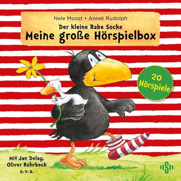 Produktbild: Der kleine Rabe Socke - Meine gro&szlig;e H&ouml;rspielbox (Der kleine Rabe Socke) (H&ouml;rspiel)