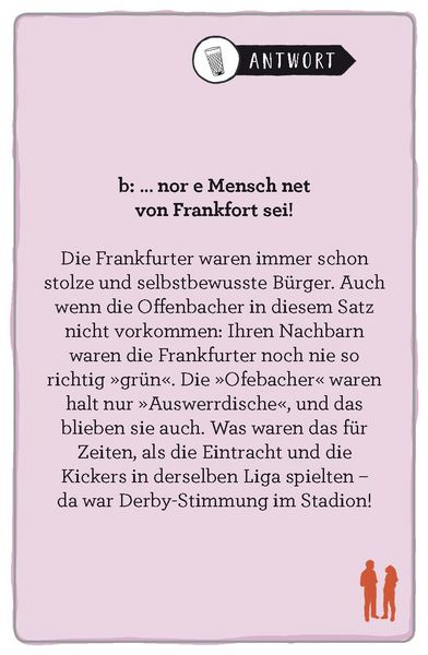 Produktbild: Frankfurt. Das Heimat-Quiz