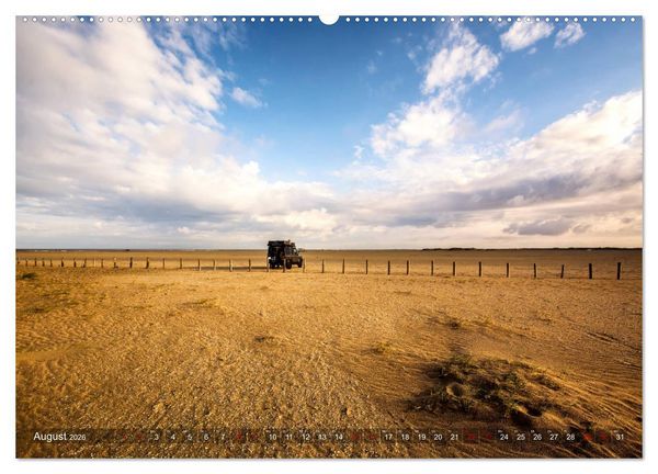 Produktbild: Mit dem 4x4 durch Europa (Wandkalender 2026 DIN A2 quer), CALVENDO Monatskalender