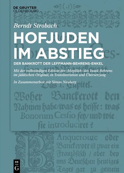Produktbild: Hofjuden im Abstieg: Der Bankrott der Leffmann-Behrens-Enkel