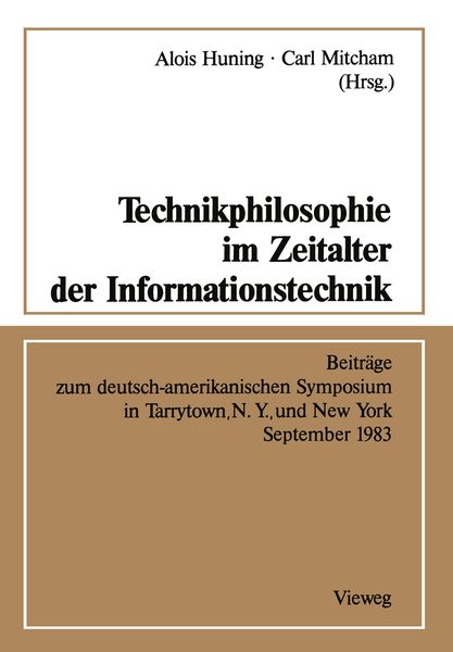 Produktbild: Technikphilosophie im Zeitalter der Informationstechnik