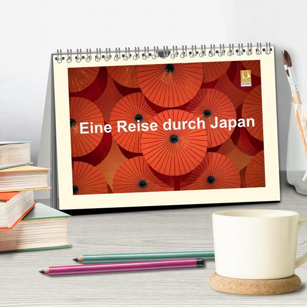 Produktbild: Eine Reise durch Japan (Tischkalender 2026 DIN A5 quer), CALVENDO Monatskalender