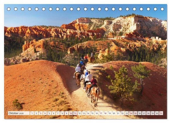 Produktbild: Bryce Canyon, Wunder der Natur (Tischkalender 2026 DIN A5 quer), CALVENDO Monatskalender